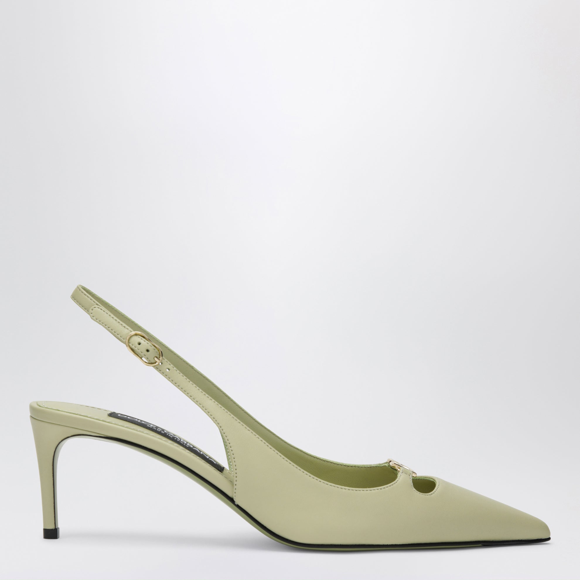 Lollo Slingbacks aus Nappaleder in Salbei