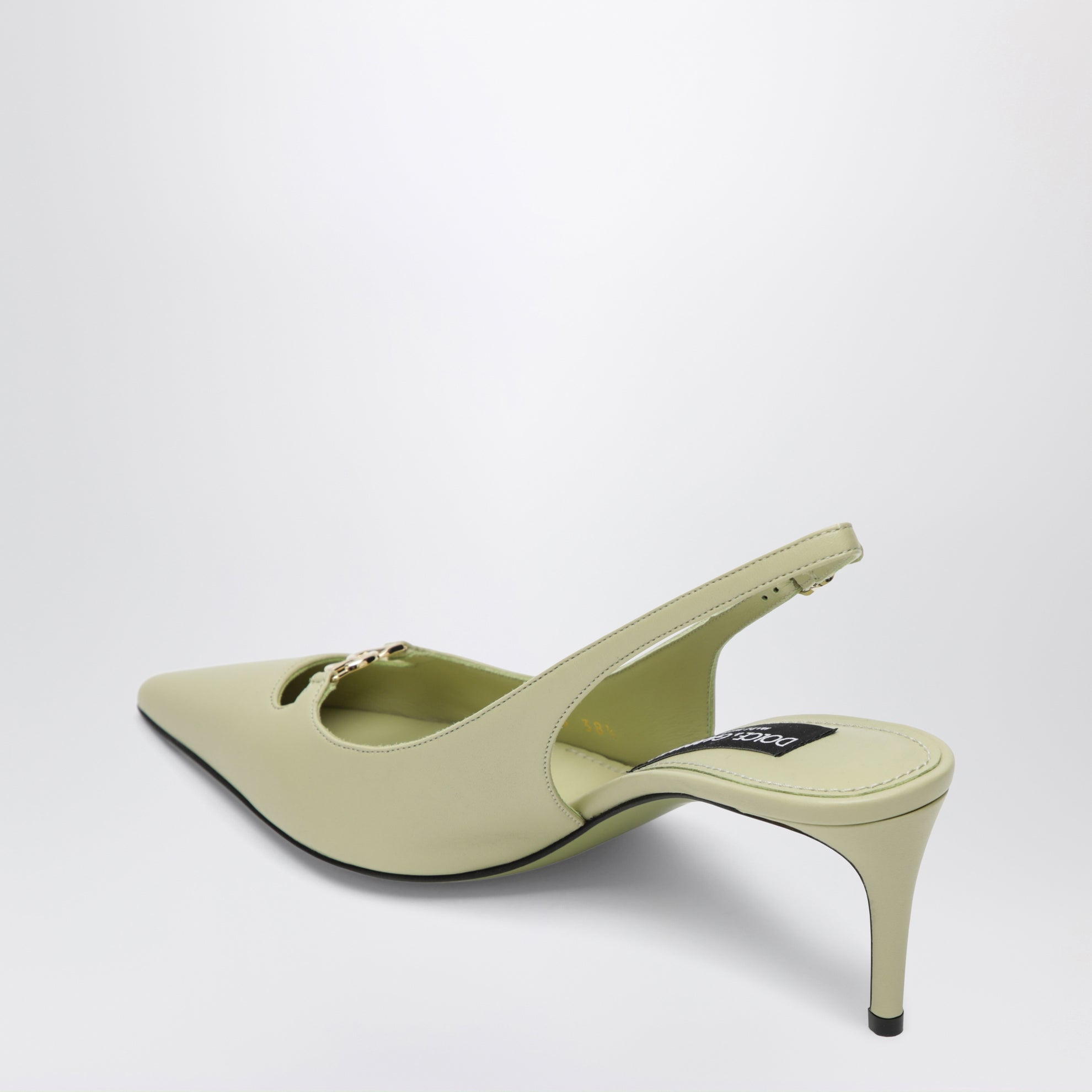 Lollo Slingbacks aus Nappaleder in Salbei
