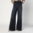 Loose black washed jeans