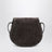 Saddle Marcie bag in Kohl Brown suede