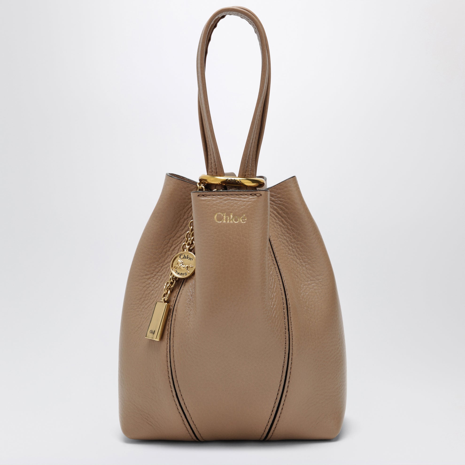 Chloé Spin small powder pink tote bag