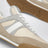 Sneaker Kick in pelle e camoscio grigio tortora