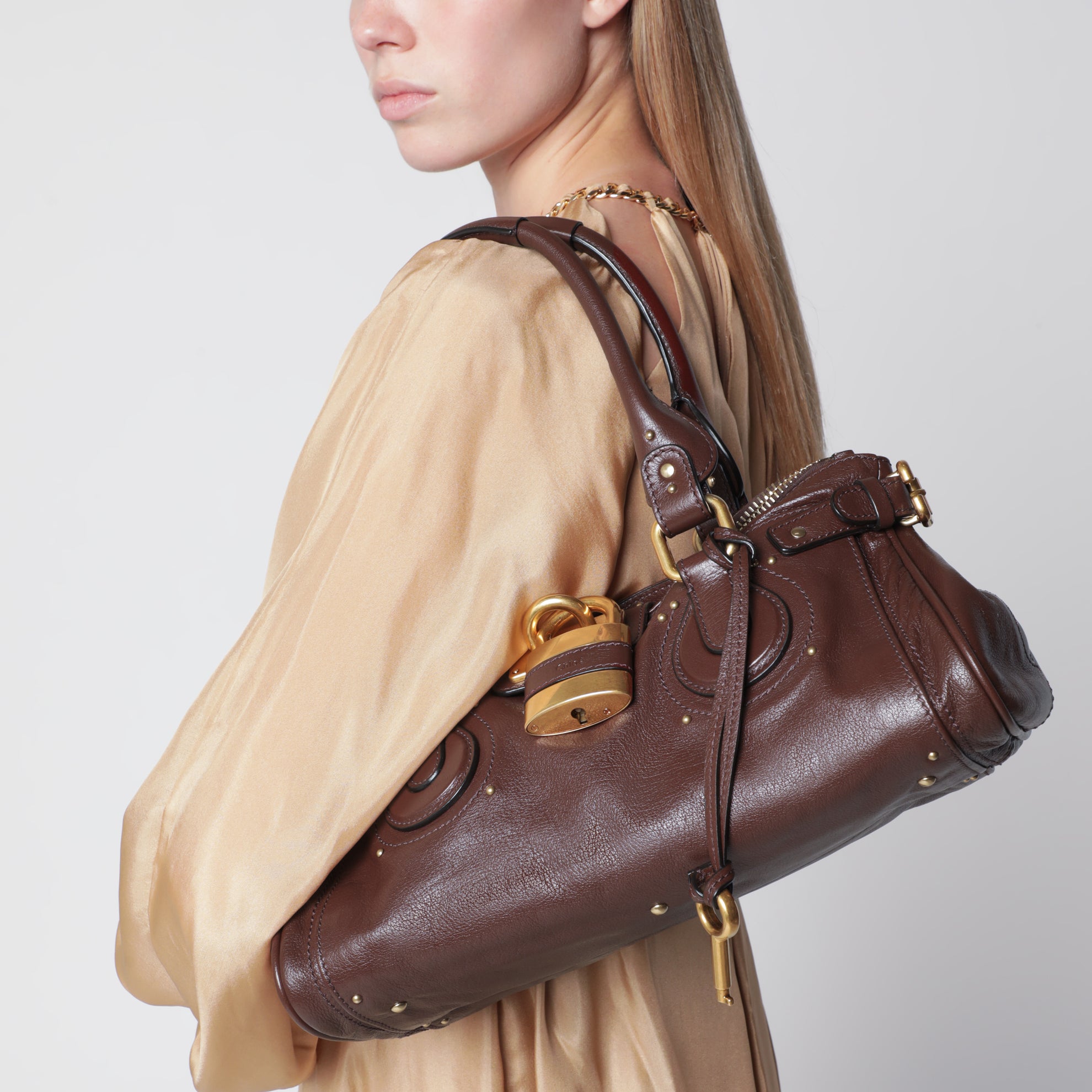 Brown Paddington bag