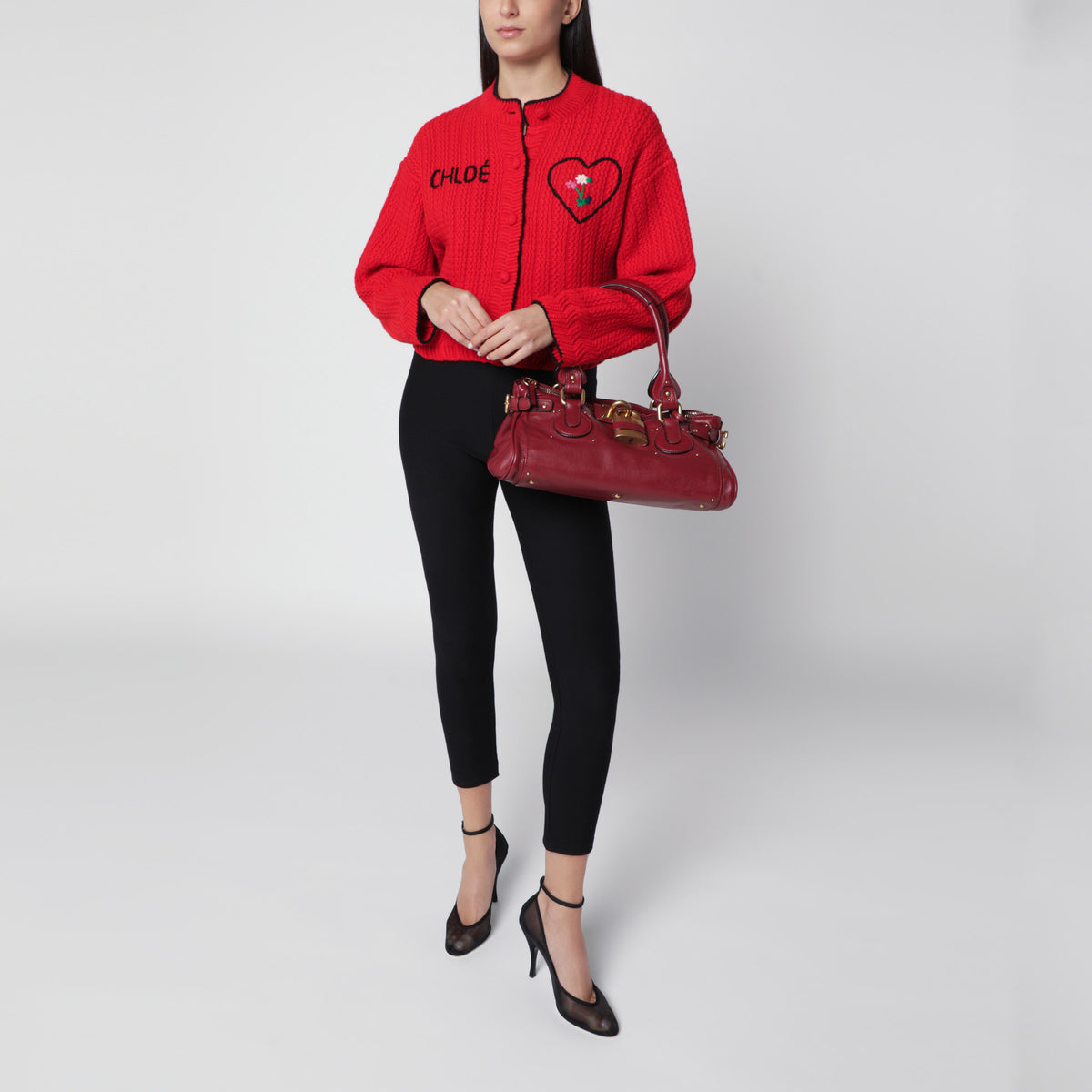 Red Paddington bag