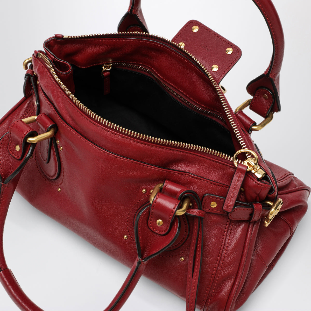 Red Paddington bag