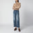 Jeans bootcut in denim di cotone Dark Cobalt