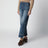 Jeans bootcut in denim di cotone Dark Cobalt