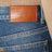 Jeans bootcut in denim di cotone Dark Cobalt