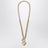 Collana a catena con cuore oro/avorio