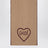 Sciarpa Encoeur in lana e cashmere marrone