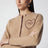 Light Brown Wool and Cashmere Logo Cardigan