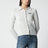 Taillierte Wollstrickjacke mit Logo in Sweet Grey