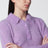 Cardigan in misto alpaca color lavanda