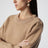 Maglione corto a lupetto in lana e cashmere Bleached Brown