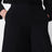 Schwarze Wollhose