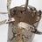 Petit sac cabas Chloé Spin en cuir effet python