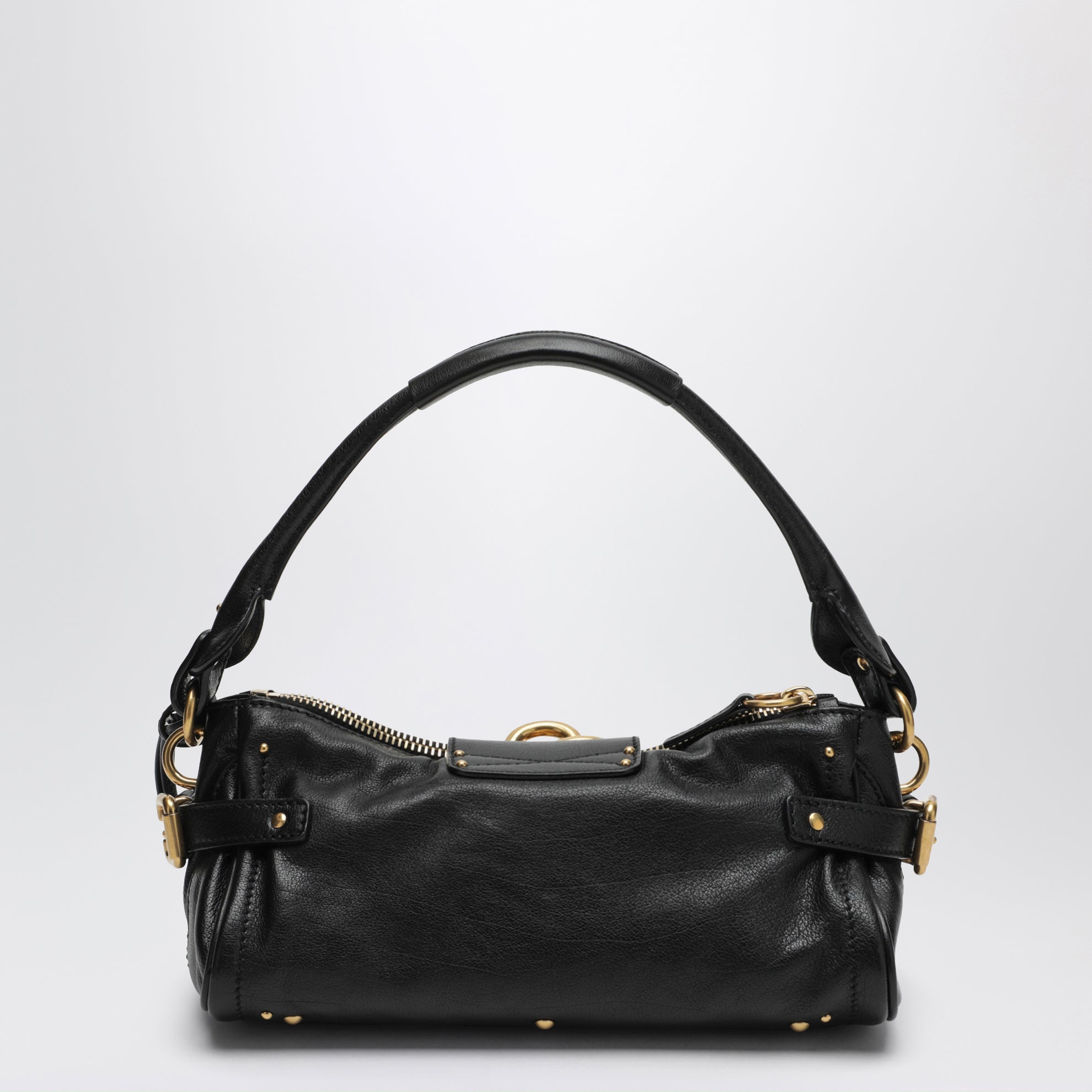 Borsa Paddington nera in pelle