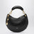 Schwarze Marcie Schultertasche aus Leder
