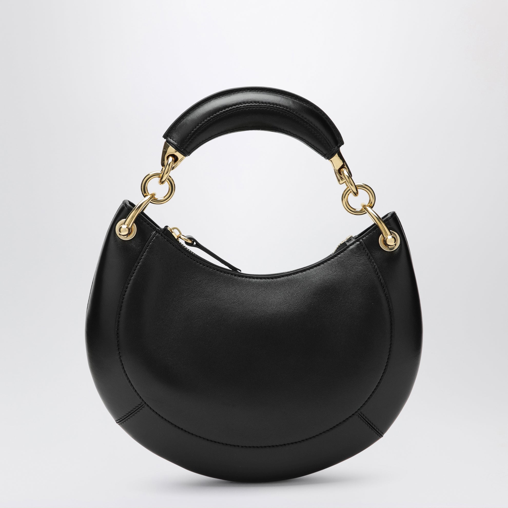 Sac à épaule Marcie noir en cuir