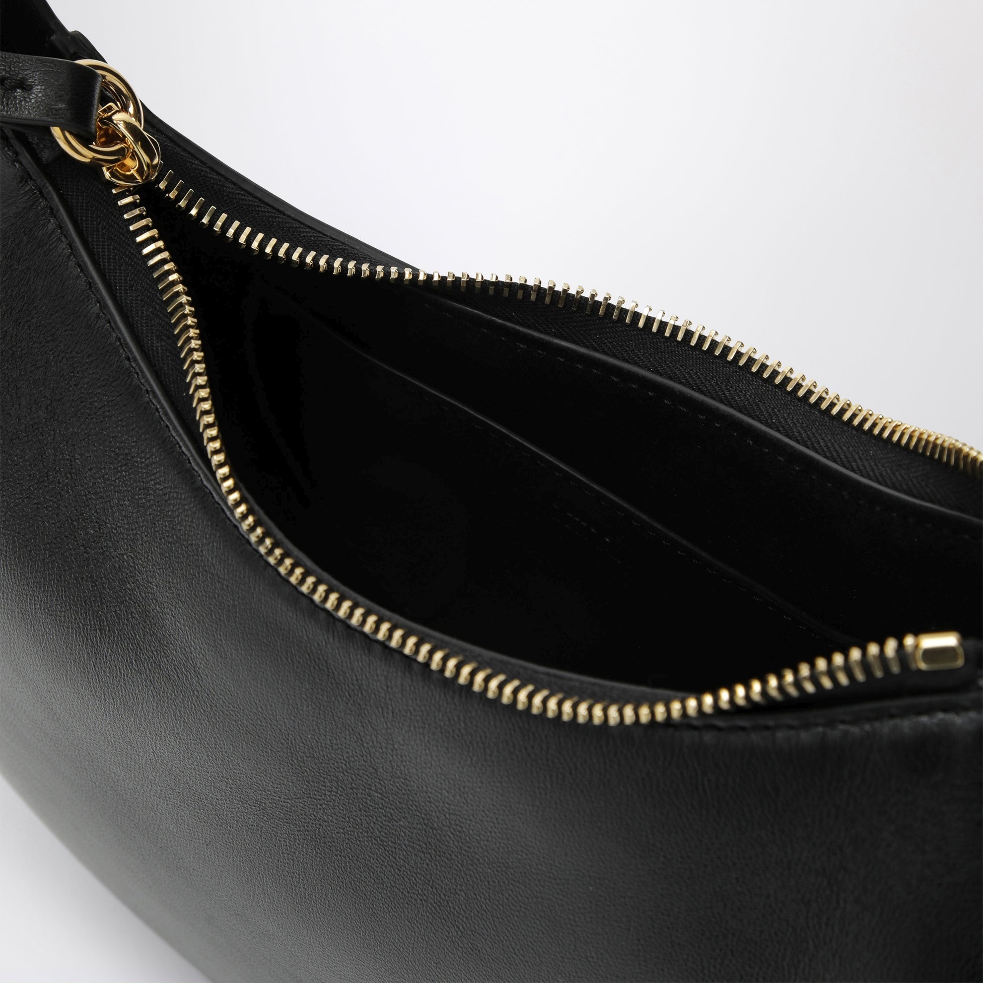 Sac à épaule Marcie noir en cuir