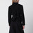Veste noire en mélange de laine