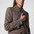 Brown Prince of Wales double-breasted jacket
