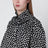 Polka-dot silk blouse
