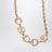 Choker Chloé Script en laiton Vintage Gold