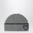 Bonnet Encoeur en laine grise et cachemire