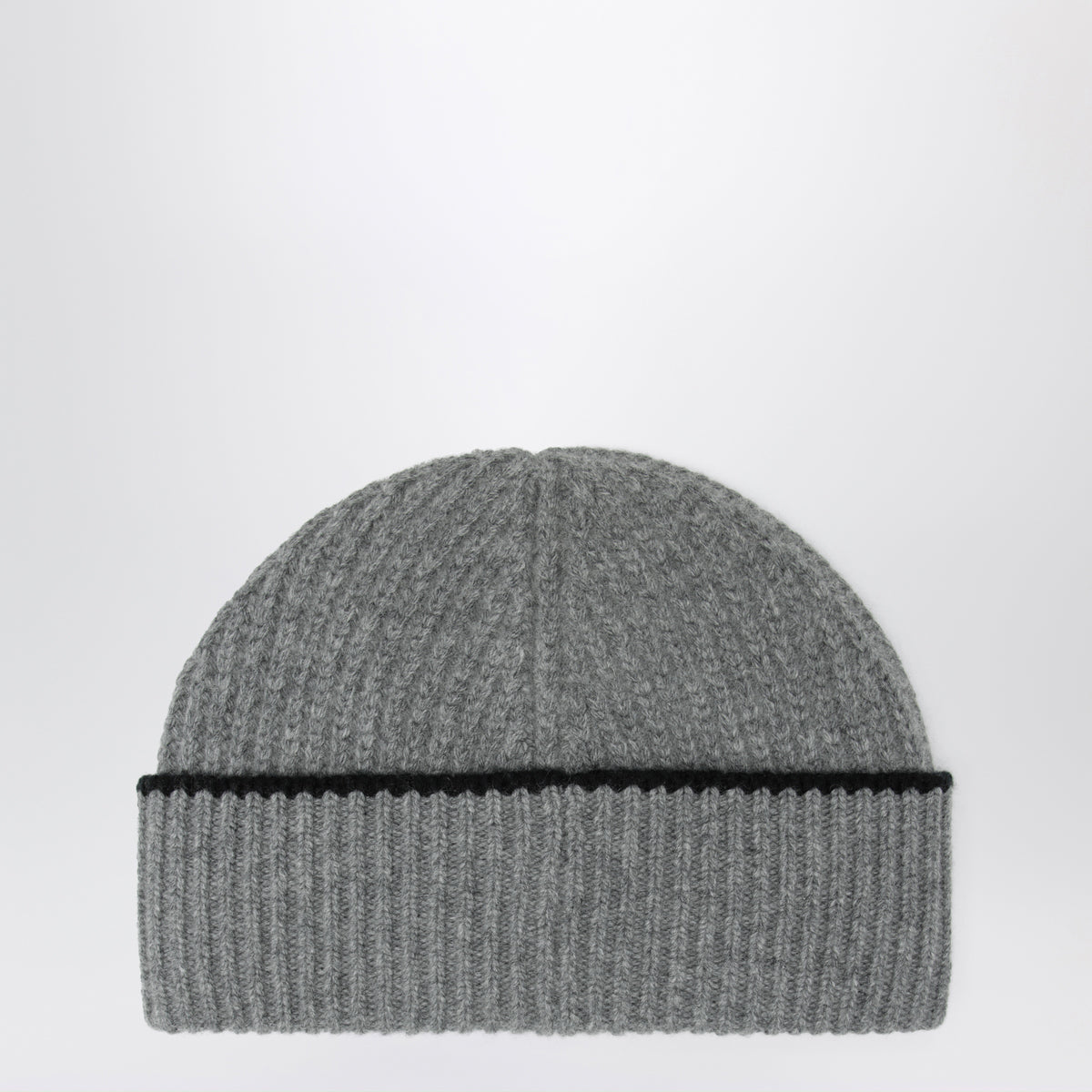 Encoeur grey wool and cashmere cap