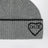 Encoeur grey wool and cashmere cap
