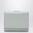 Paddington mini trifold wallet in aqua blue leather
