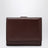 Portefeuille mini trifold Paddington en cuir marron
