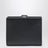 Paddington square wallet in black leather