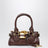 Borsa Paddington piccola in pelle marrone