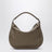 Marcie Schultertasche in Taupe aus Leder