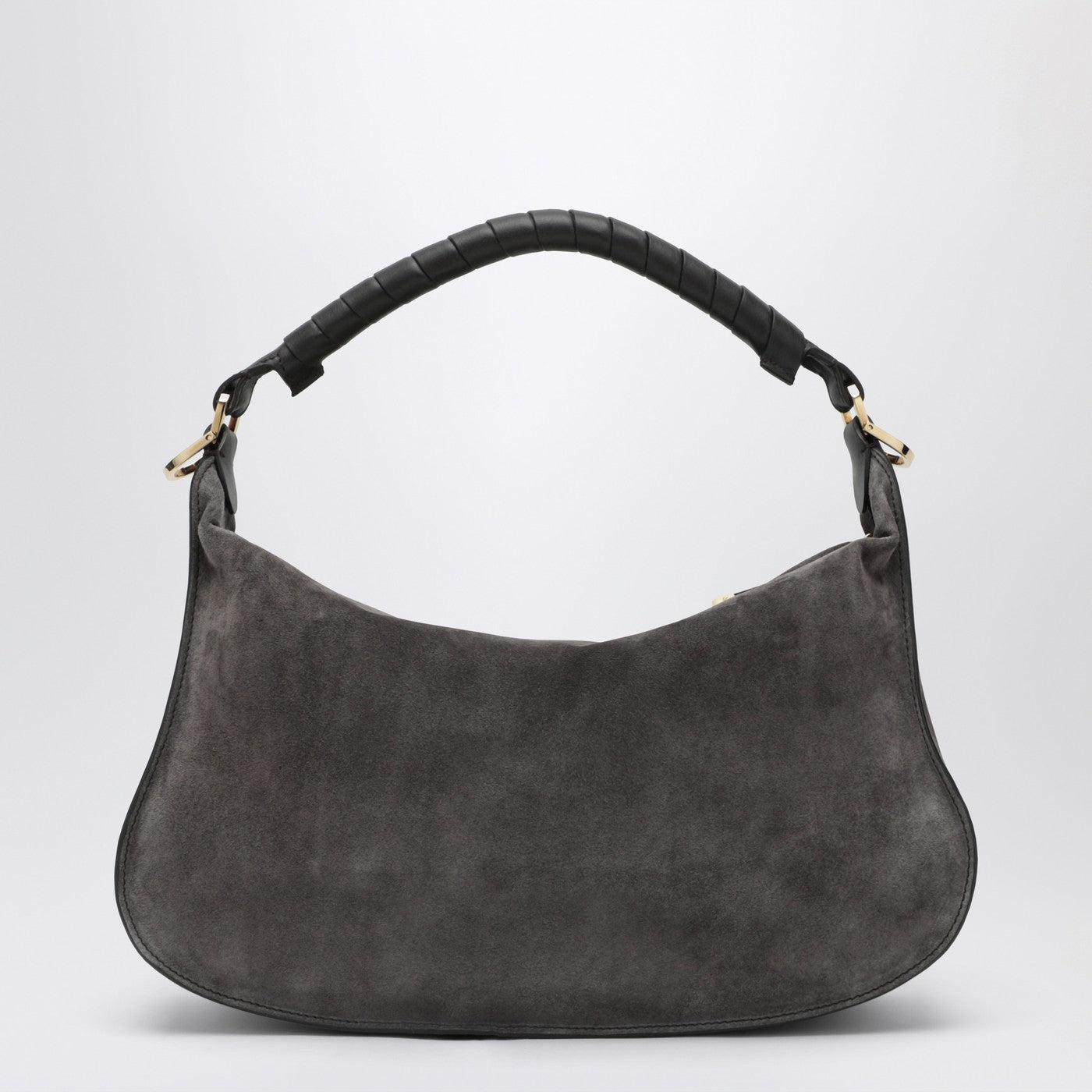 Borsa Marcie piccola marrone in suede