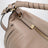 Petit sac Marcie en cuir Wood Smoke