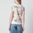 T-shirt baby fit imprimé en coton bio multicolore