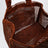 East-West Summer Banana Summery brown raffia tote bag