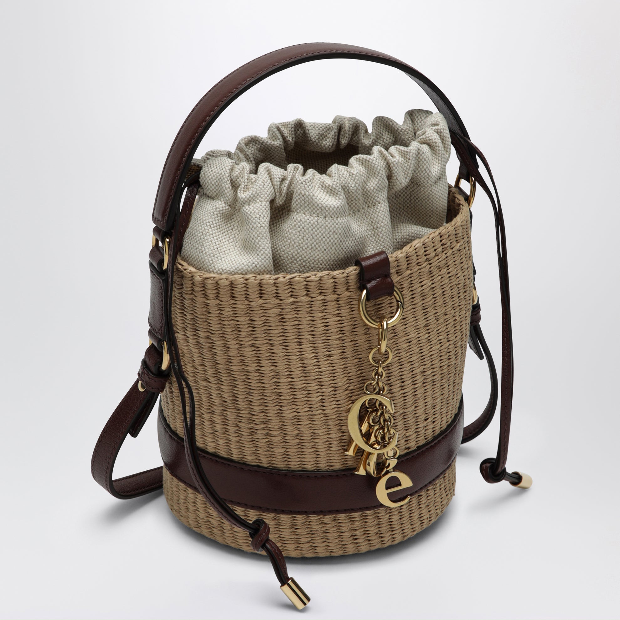 Sac panier Charms en fibres naturelles