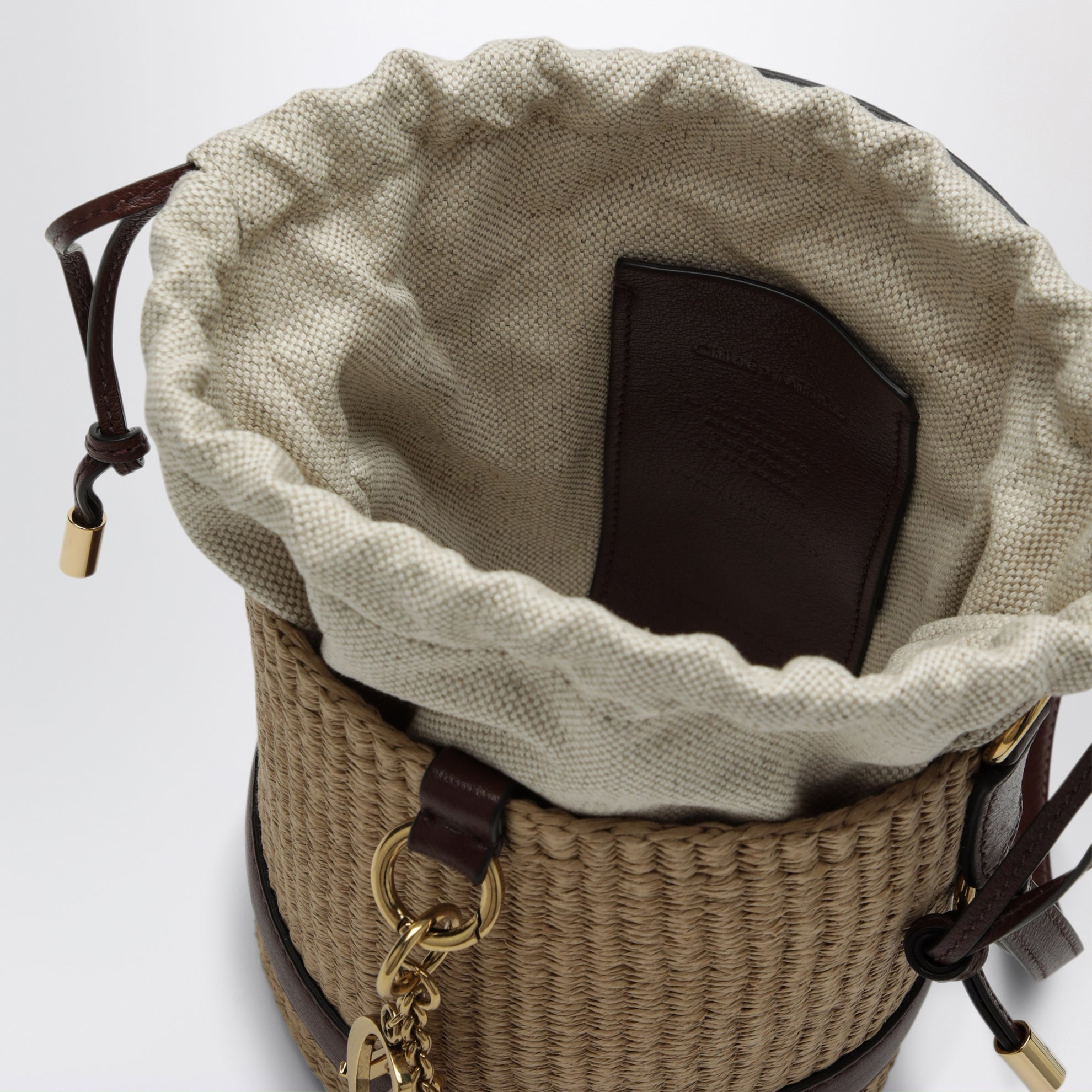 Sac panier Charms en fibres naturelles