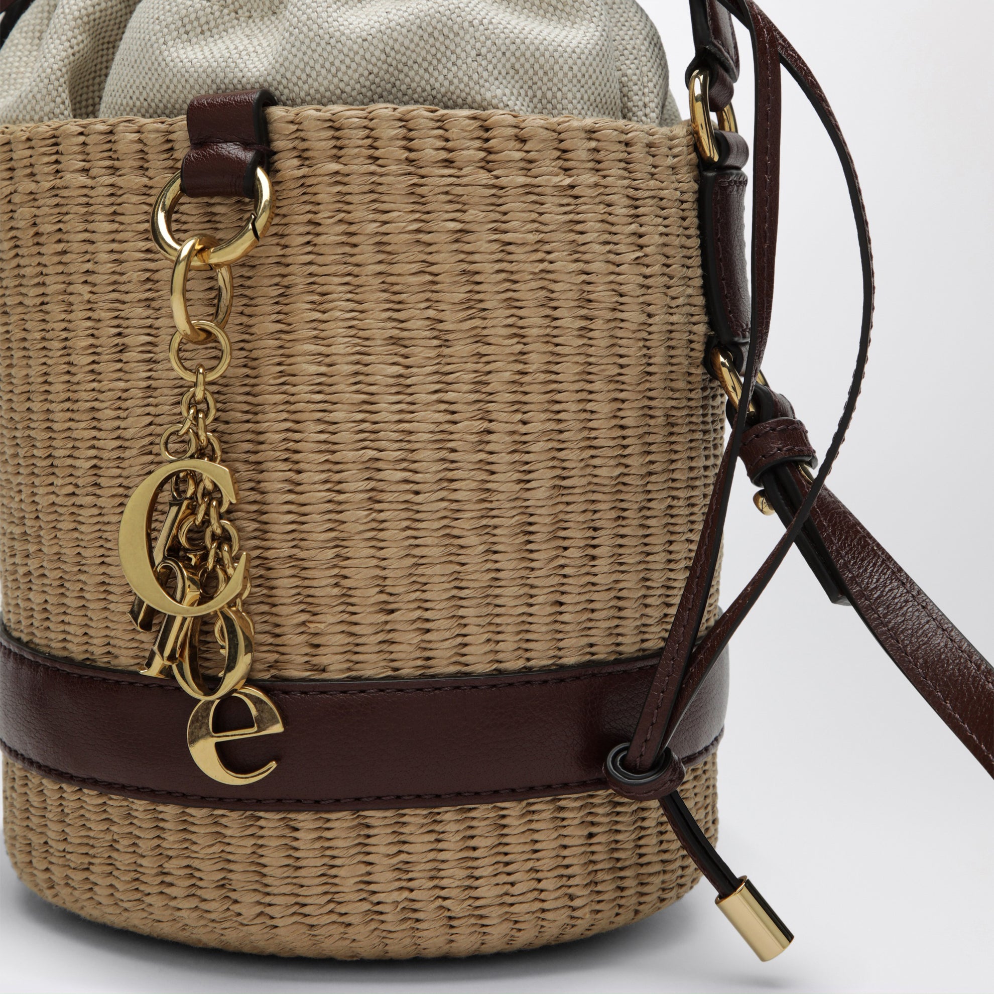 Sac panier Charms en fibres naturelles