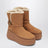 Bottines Nama marron en daim de vachette