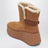 Bottines Nama marron en daim de vachette