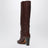 Braune Anouk Stiefel mit Absatz aus Leder