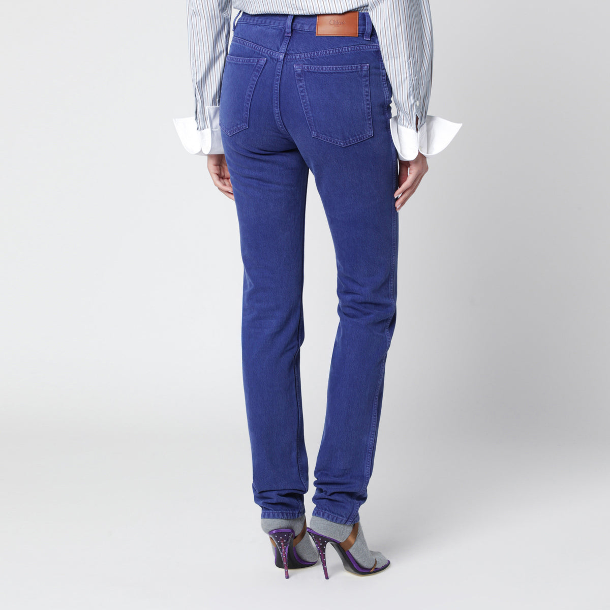 Royal Indigo jeans in cotton denim