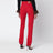 Berry Red cotton denim jeans