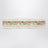Choker necklace in lace and floral jacquard ribbon