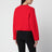 Rote Strickjacke aus Wolle und Kaschmir